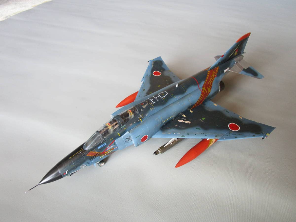 ハセガワ 1/48 RF-4E 洋上迷彩 プラモデル塗装済み完成品 RF-4E ファントム II “501SQ ファイナルイヤー 2020 (洋上迷彩